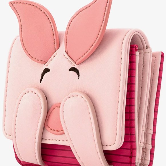 Disney Winnie the Pooh Piglet Flap Wallet - Picture 2 of 4